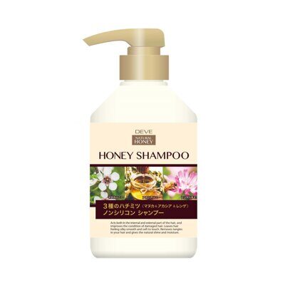 Шампунь для поврежденных волос “3 вида меда” Deve Natural Honey Shampoo